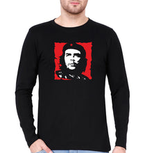 Load image into Gallery viewer, Che Guevara Full Sleeves T-Shirt for Men-Black-Ektarfa.online
