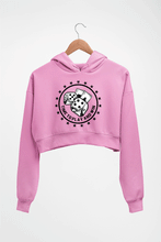 Load image into Gallery viewer, Poker Crop HOODIE FOR WOMEN-Light Baby Pink-Ektarfa.online
