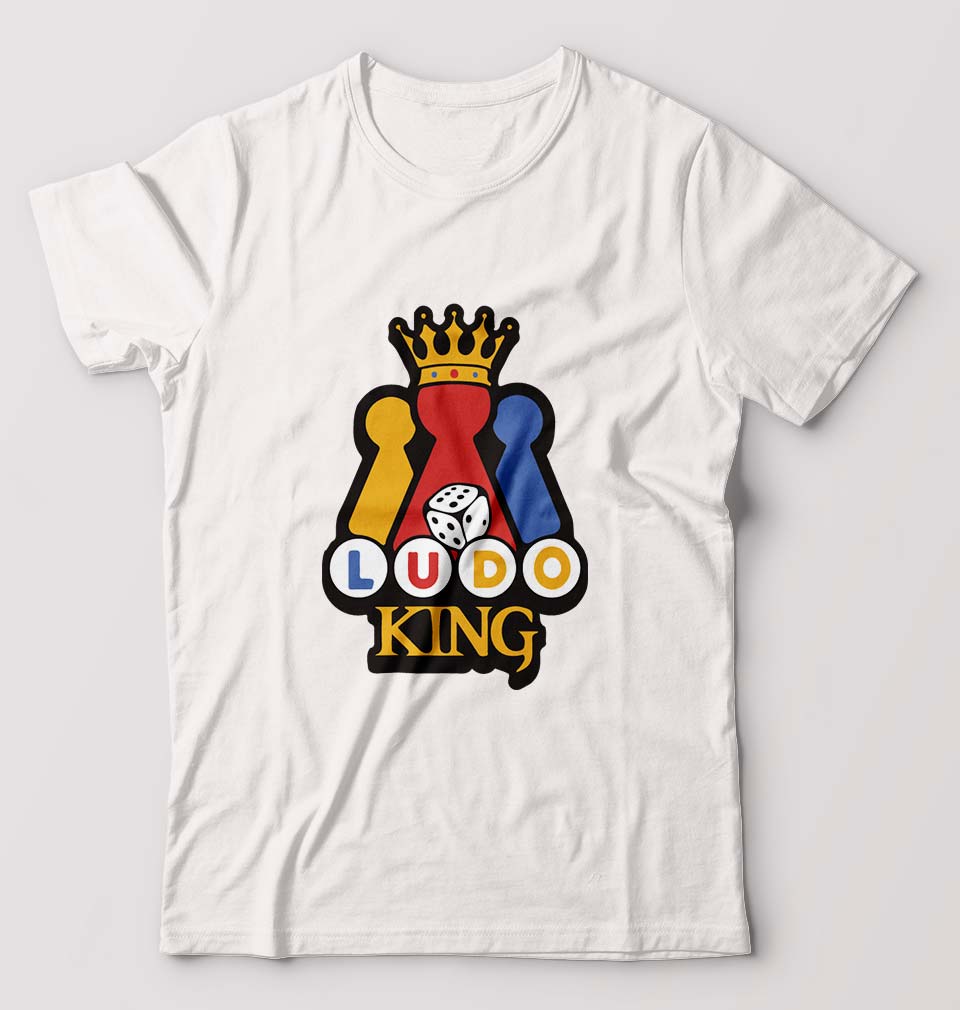 Ludo King T-Shirt for Men-White-Ektarfa.online