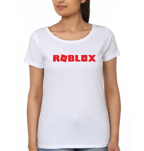 Load image into Gallery viewer, Roblox T-Shirt for Women-White-Ektarfa.online
