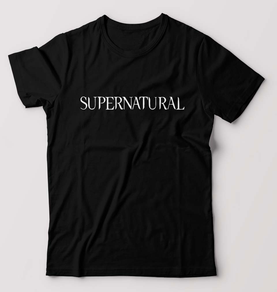 Supernatural T-Shirt for Men-Black-Ektarfa.online