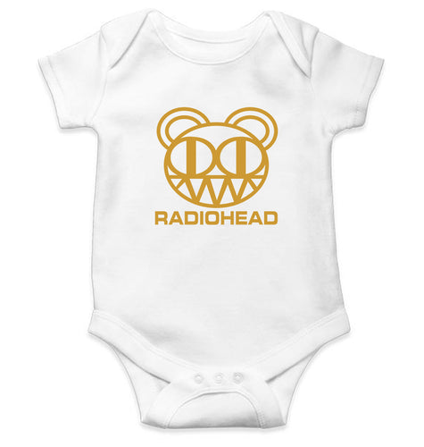Radiohead Kids Romper Kids Romper For Baby Boy/Girl-White-Ektarfa.online