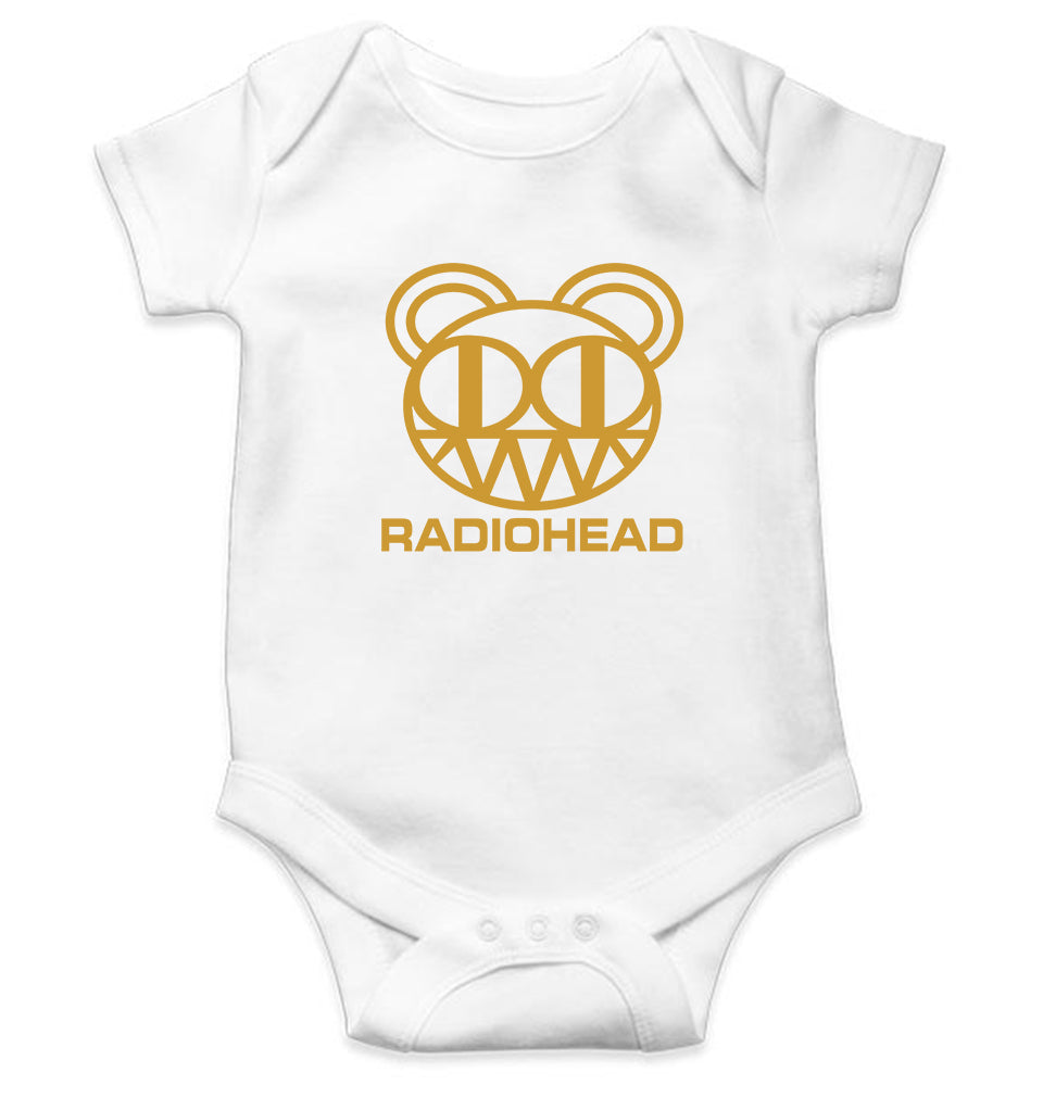 Radiohead Kids Romper Kids Romper For Baby Boy/Girl-White-Ektarfa.online