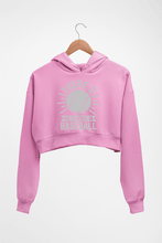 Load image into Gallery viewer, Baseball Crop HOODIE FOR WOMEN-Light Baby Pink-Ektarfa.online
