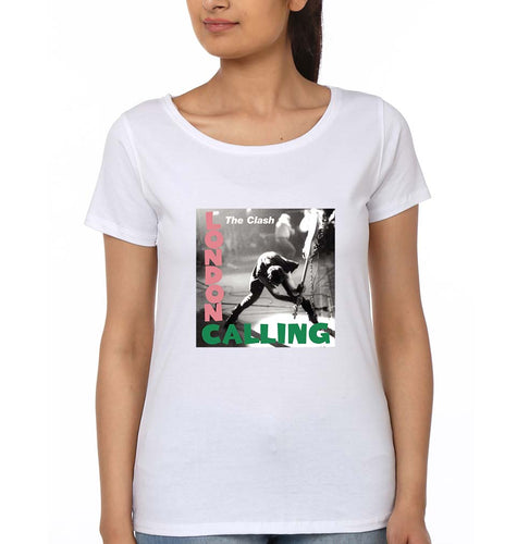 London Calling T-Shirt for Women-White-Ektarfa.online