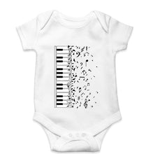 Load image into Gallery viewer, Piano Kids Romper For Baby Boy/Girl-White-Ektarfa.online
