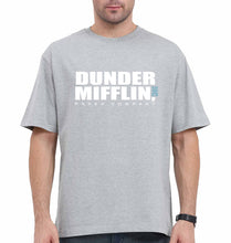 Load image into Gallery viewer, Dunder Mifflin Oversized T-Shirt for Men-Grey-Ektarfa.online
