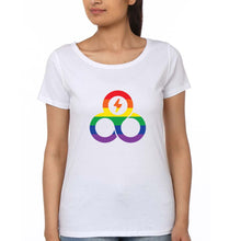 Load image into Gallery viewer, Trifecta T-Shirt for Women-White-Ektarfa.online
