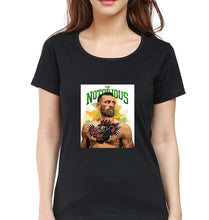 Load image into Gallery viewer, Conor McGregor UFC MMA T-Shirt for Women-Black-Ektarfa.online
