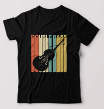 Load image into Gallery viewer, Double Bass Violin T-Shirt for Men-Black-Ektarfa.online
