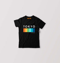 Load image into Gallery viewer, Tokyo Japan Kids T-Shirt for Boy/Girl-Black-Ektarfa.online
