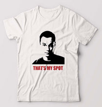 Load image into Gallery viewer, Sheldon Cooper That&#39;s My Spot T-Shirt for Men-White-Ektarfa.online
