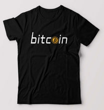 Load image into Gallery viewer, Cryptocurrency Bitcoin T-Shirt for Men-Black-Ektarfa.online
