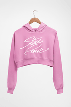 Load image into Gallery viewer, Steve Park Crop HOODIE FOR WOMEN-Light Baby Pink-Ektarfa.online
