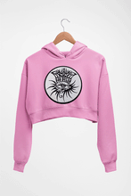 Load image into Gallery viewer, Bob Dylan Crop HOODIE FOR WOMEN-Light Baby Pink-Ektarfa.online
