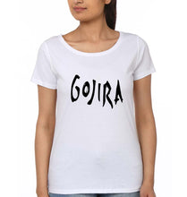 Load image into Gallery viewer, Gojira T-Shirt for Women-White-Ektarfa.online
