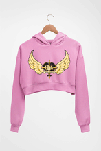 Load image into Gallery viewer, Shawn Michaels - HBK (WWE) Crop HOODIE FOR WOMEN-Light Baby Pink-Ektarfa.online
