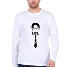 Load image into Gallery viewer, Dwight Schrute Full Sleeves T-Shirt for Men-White-Ektarfa.online
