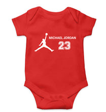 Load image into Gallery viewer, Michael Jordan Kids Romper For Baby Boy/Girl-red-Ektarfa.online
