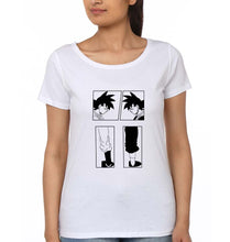 Load image into Gallery viewer, Goku T-Shirt for Women-White-Ektarfa.online
