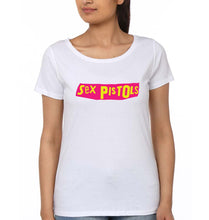Load image into Gallery viewer, Sex Pistols T-Shirt for Women-White-Ektarfa.online
