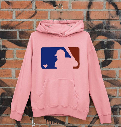 Baseball Unisex Hoodie for Men/Women-Light Baby Pink-Ektarfa.online