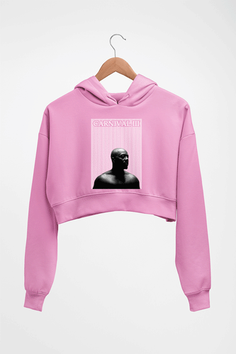 Wyclef Jean Crop HOODIE FOR WOMEN-Light Baby Pink-Ektarfa.online