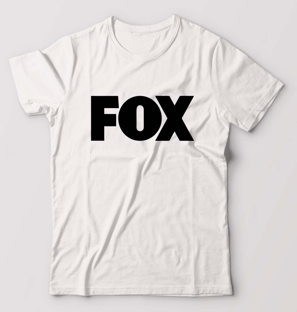 Fox T-Shirt for Men-White-Ektarfa.online