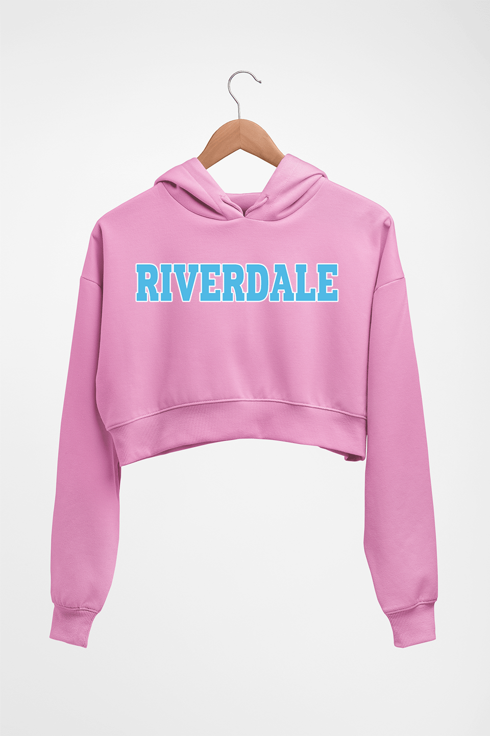 Riverdale Crop HOODIE FOR WOMEN-Light Baby Pink-Ektarfa.online