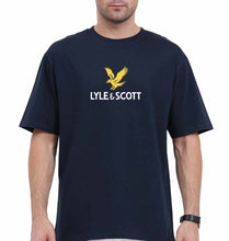 Load image into Gallery viewer, Lyle &amp; Scott Oversized T-Shirt for Men-Navy Blue-Ektarfa.online
