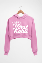 Load image into Gallery viewer, Virat Kohli Crop HOODIE FOR WOMEN-Light Baby Pink-Ektarfa.online
