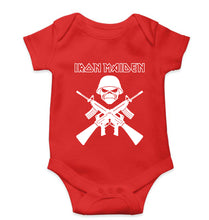 Load image into Gallery viewer, Iron Maiden Kids Romper For Baby Boy/Girl-0-5 Months(18 Inches)-Red-Ektarfa.online
