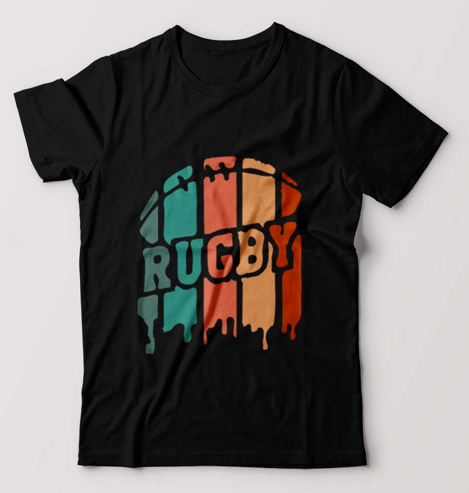 Rugby T-Shirt for Men-Black-Ektarfa.online