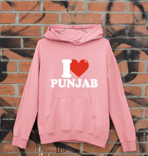 Load image into Gallery viewer, I Love Punjab Unisex Hoodie for Men/Women-Light Pink-Ektarfa.online
