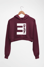 Load image into Gallery viewer, EMINEM Crop HOODIE FOR WOMEN-Maroon-Ektarfa.online
