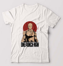 Load image into Gallery viewer, One-Punch Man T-Shirt for Men-White-Ektarfa.online
