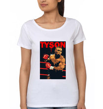Load image into Gallery viewer, Mike Tyson T-Shirt for Women-White-Ektarfa.online

