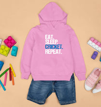 Load image into Gallery viewer, CRICKET Eat Sleep Cricket Repeat Kids Hoodie for Boy/Girl-1-2 Years(24 Inches)-Light Baby Pink-Ektarfa.online
