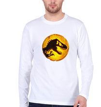Load image into Gallery viewer, Jurassic World Full Sleeves T-Shirt for Men-White-Ektarfa.online
