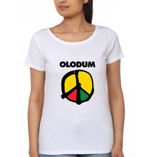 Load image into Gallery viewer, Olodum T-Shirt for Women-White-Ektarfa.online
