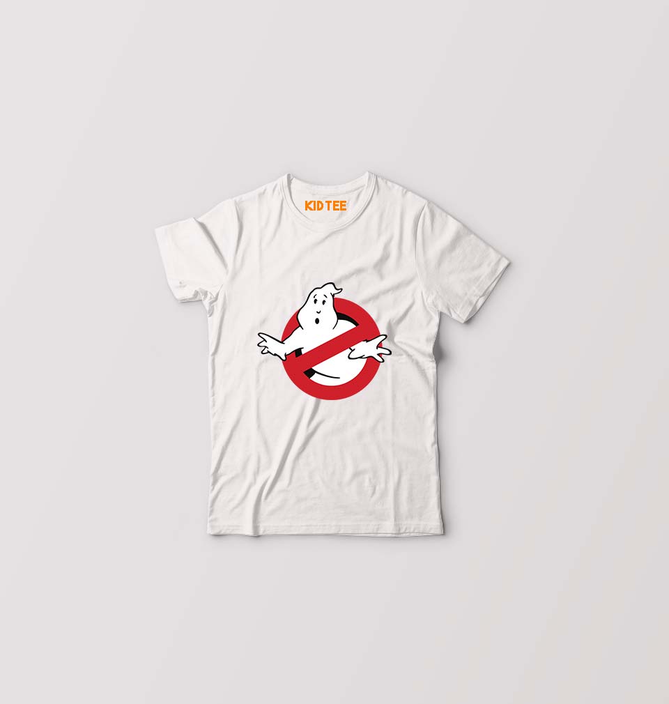 Ghostbusters Kids T-Shirt for Boy/Girl-White-Ektarfa.online