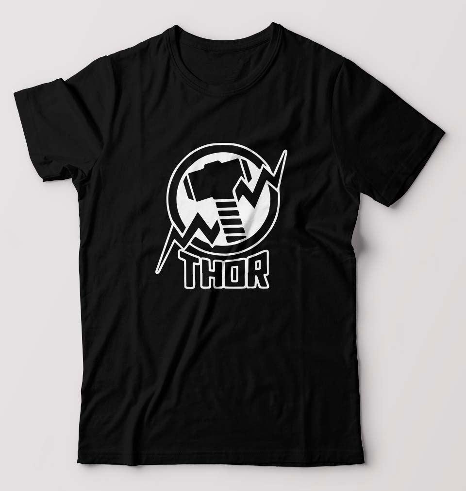 Thor Superhero T-Shirt for Men-Black-Ektarfa.online