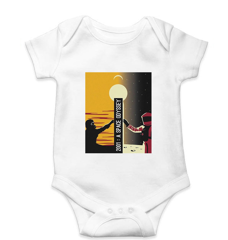 2001 A Space Odyssey Kids Romper For Baby Boy/Girl-White-Ektarfa.online