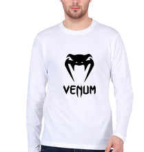 Load image into Gallery viewer, UFC Venum Full Sleeves T-Shirt for Men-White-Ektarfa.online
