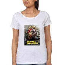 Load image into Gallery viewer, Hip-Hop Evolution T-Shirt for Women-White-Ektarfa.online
