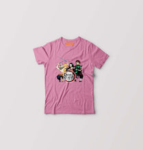 Load image into Gallery viewer, Demon Slayer Kids T-Shirt for Boy/Girl-Pink-Ektarfa.online
