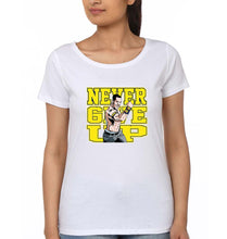 Load image into Gallery viewer, John Cena WWE T-Shirt for Women-White-Ektarfa.online
