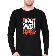 Load image into Gallery viewer, Gym Sweat Full Sleeves T-Shirt for Men-Black-Ektarfa.online
