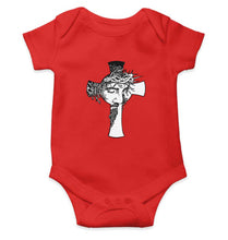 Load image into Gallery viewer, Jesus Kids Romper For Baby Boy/Girl-0-5 Months(18 Inches)-RED-Ektarfa.online
