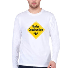 Load image into Gallery viewer, Gym Full Sleeves T-Shirt for Men-White-Ektarfa.online
